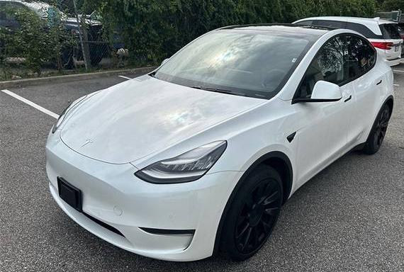 TESLA MODEL Y 2020 5YJYGDEF7LF002711 image TESLA MODEL Y 2020 5YJYGDEF7LF002711 image
